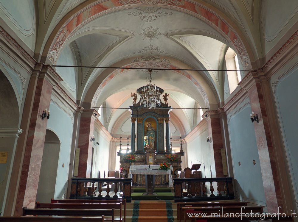 Piverone (Torino, Italy) - Interior of the Chapel of the Brotherhood of the Disciplined